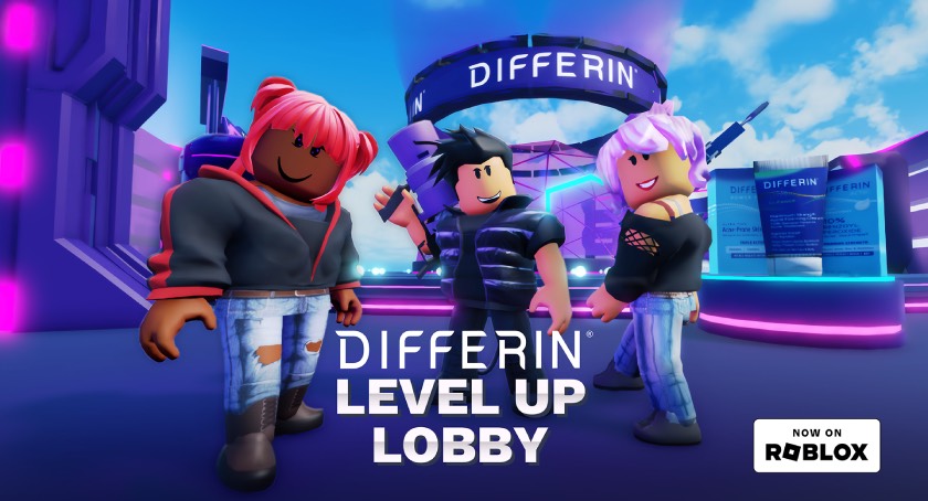 Differin Is First Acne Brand To Enter Roblox